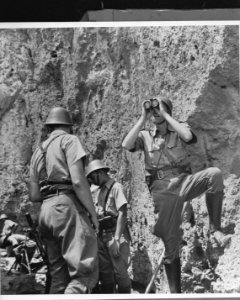 Curaçao. Militaire oefeningen. Nederlandse militairen, Bestanddeelnr 935-1400