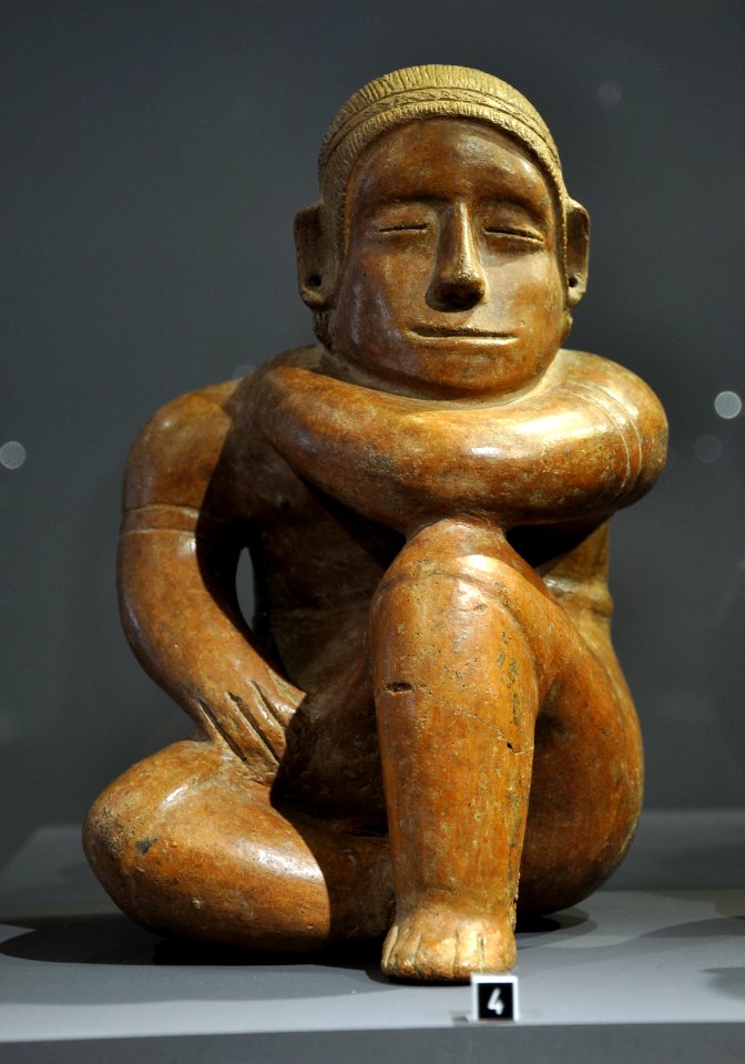 Cultures précolombiennes MRAH Colima Personnage 02 10 2011