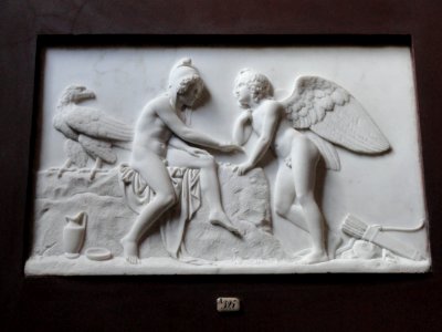 Cupid and Ganymede - Thorvaldsens Museum - DSC08606