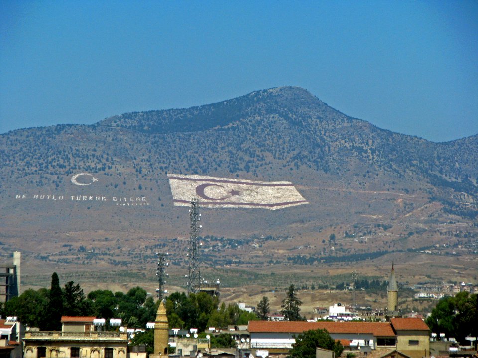 Cyprus - Turkey border in Niсosia
