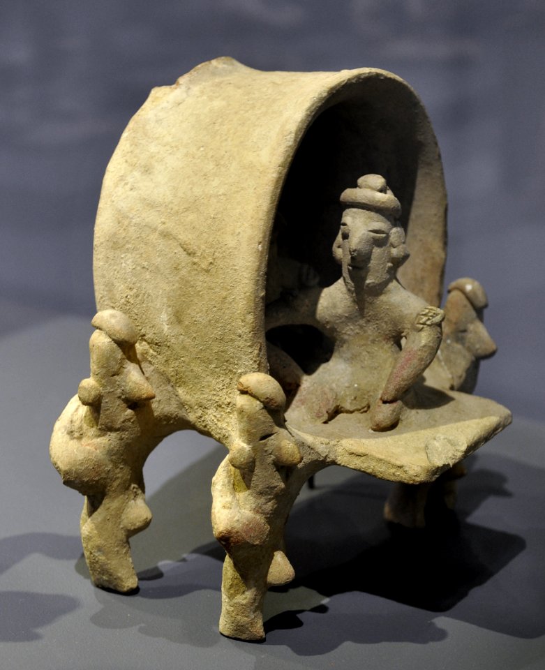Cultures précolombiennes MRAH Colima Jalisco Palanquin 02 10 2011