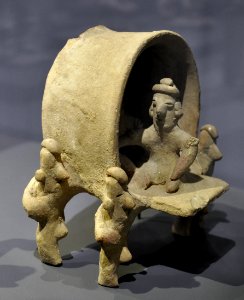 Cultures précolombiennes MRAH Colima Jalisco Palanquin 02 10 2011