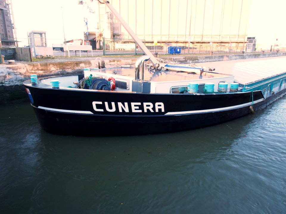 Cunera (ship, 2008) ENI 02330447 Royerssluis, Antwerp pic1