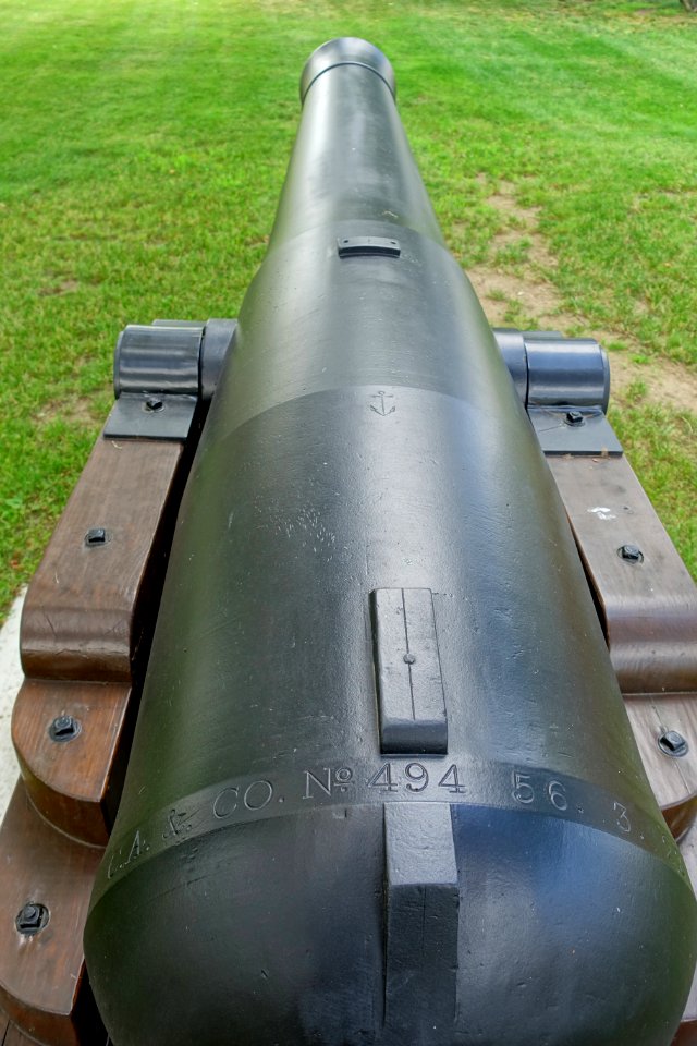 Cyrus Alger & Co. Cannon No. 494 56. 3. 25 - Hudson Town Common - Hudson, New Hampshire - DSC07449
