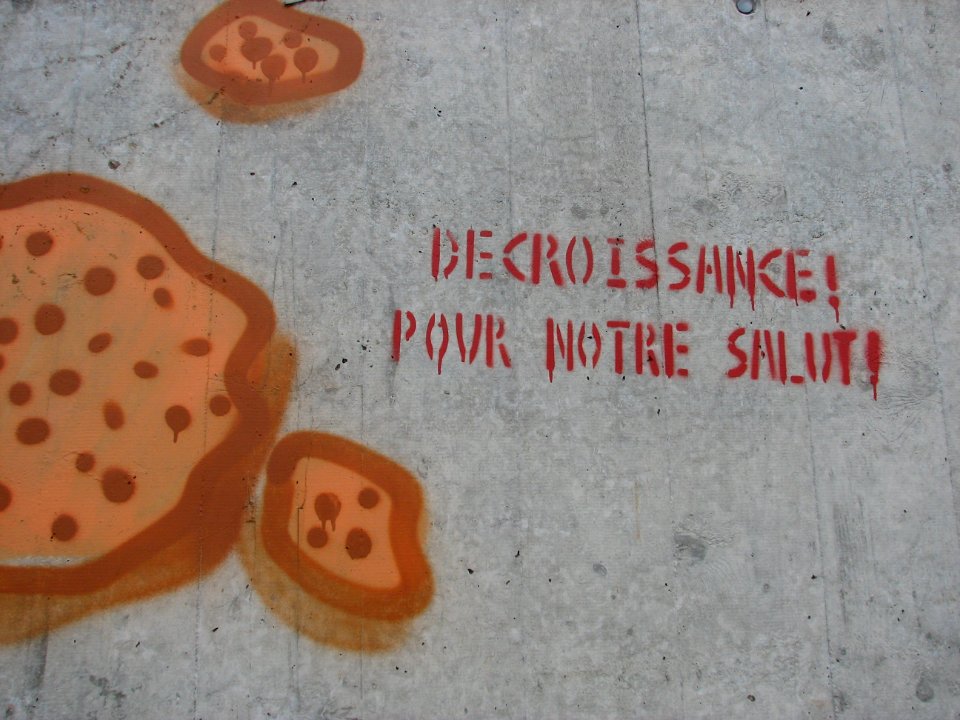 Décroissance graffiti