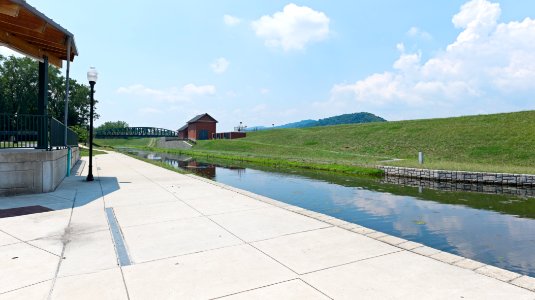 Cumberland Basin looking towards Georgetown