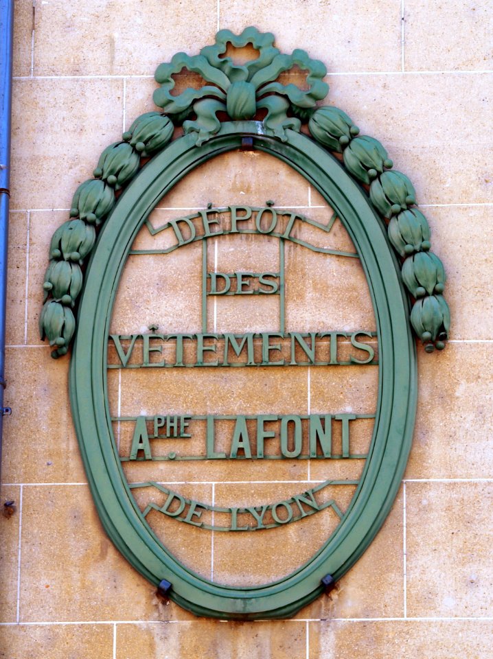 Dépôt des Vêtements Adolphe LAFONT De Lyon