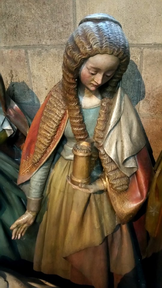 Déploration du Christ de Moulins, Marie-Madeleine 