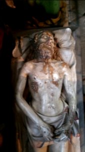 Déploration du Christ de Moulins, le Christ 1
