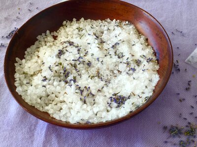 Lavender bath salts