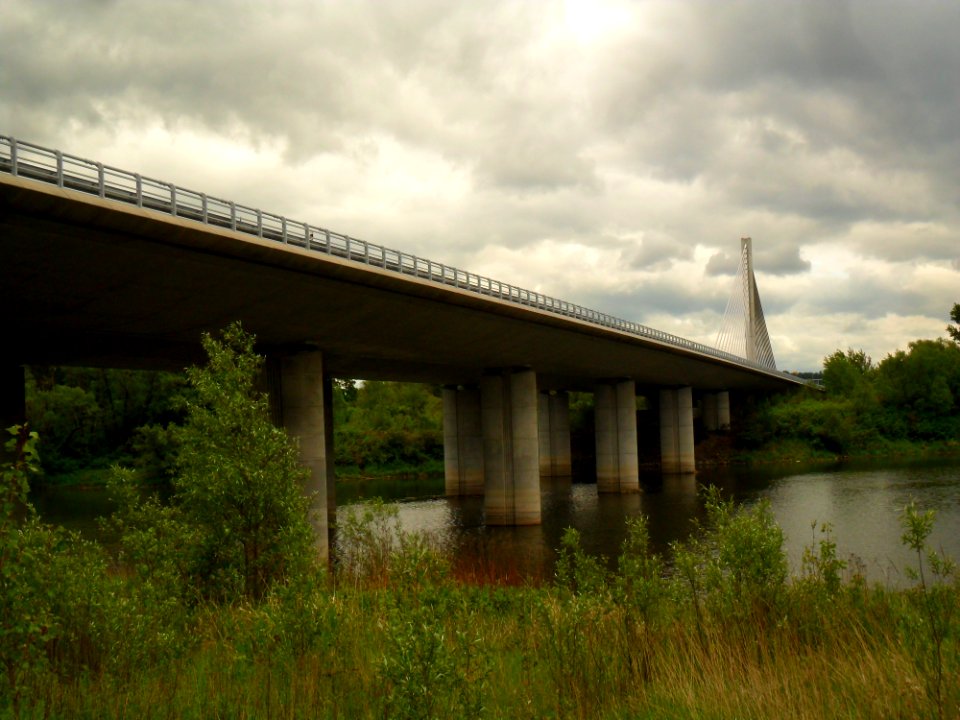 Dálniční most přes Odru a Antošovické jezero 4