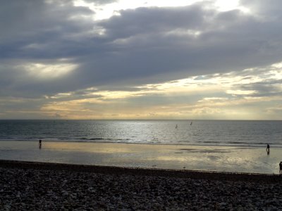 Début De Soirée Sur La Plage Du Havre (189630807)
