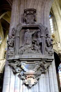 D. Joannes Du Menny memorial - Église Notre-Dame du Sablon - Brussels, Belgium - DSC08218