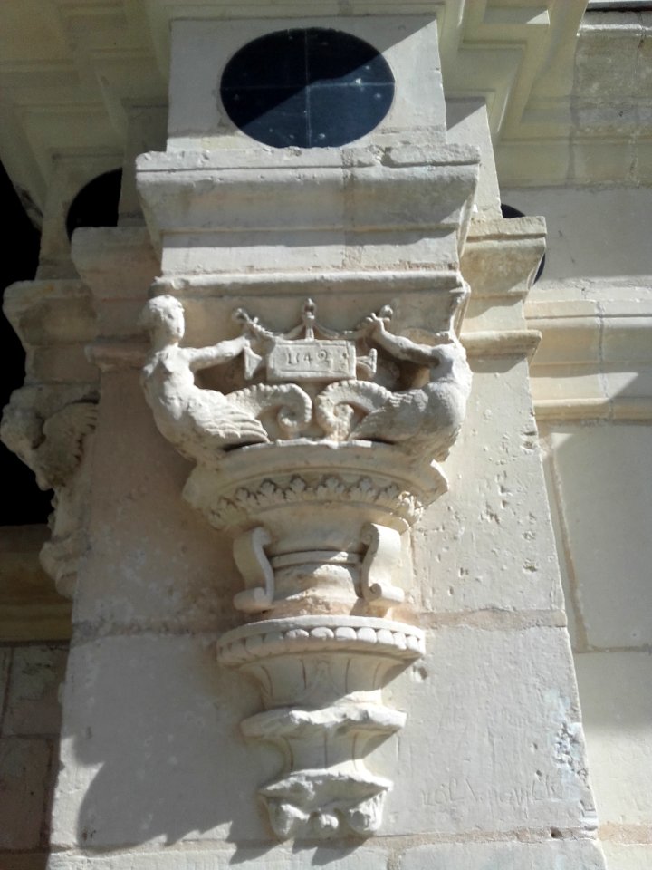 Détail du toit du Château de Chambord