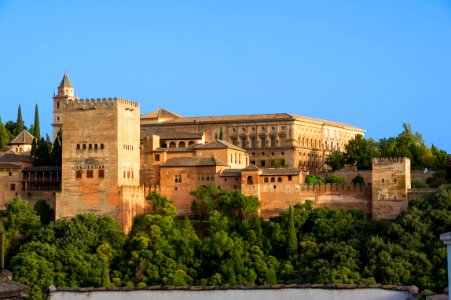 Détail Alhambra palais Nasrides Charles Quint
