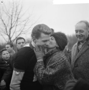 Cycle-cross in Amsterdamse Bos, Marcel Rutte, Bestanddeelnr 914-6820