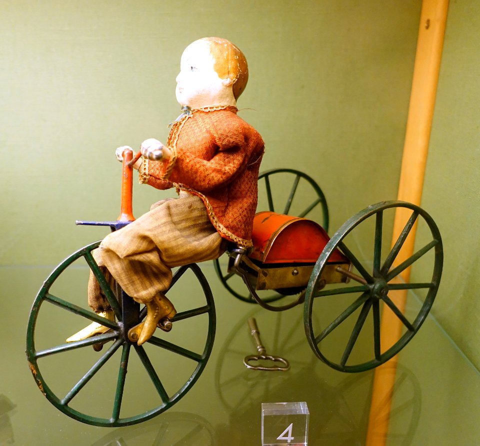 Cyclist, 1860s - Nordiska museet - Stockholm, Sweden - DSC09763