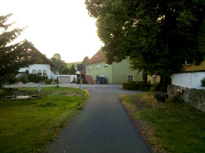 Döbeln–Elbe-Radroute Prositz Streckenbeschaffenheit Fahrradstraße 2015