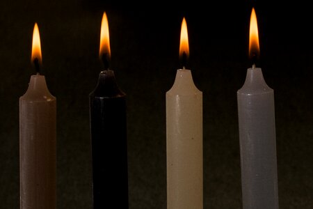 Candlelight shining atmospheric
