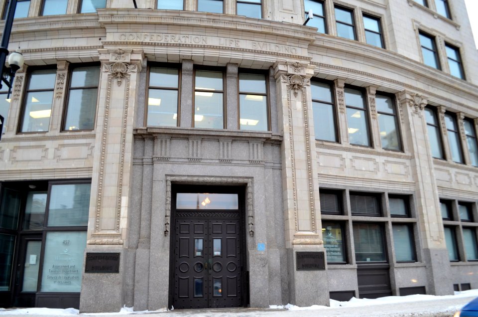 Confederation Building, 457 Main Street, Winnipeg Manitoba Canada