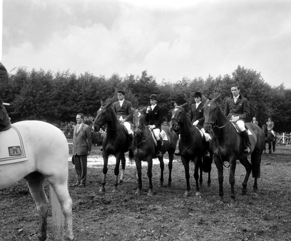 Concours Hippique te Rotterdam, winnaar werd de Engelse equipe, Bestanddeelnr 918-1423
