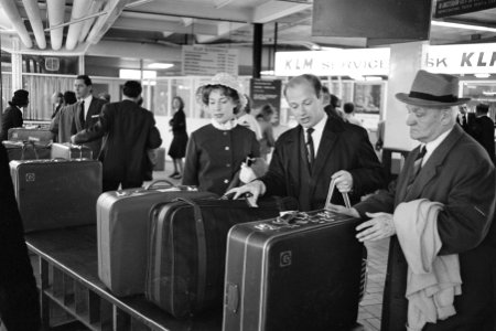Concertgebouw-orkest op Schiphol uit Wenen, Bestanddeelnr 914-0091