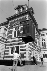 Concertzalen, liften, Bestanddeelnr 932-6569
