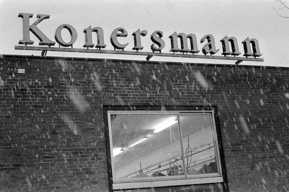 Confectiebedrijf Konersmann is failliet, Amsterdam, atelier Konersmann, exterieu, Bestanddeelnr 925-1568