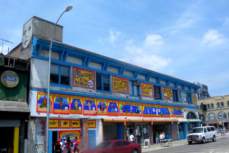 Coney Island USA east sunny jeh photo