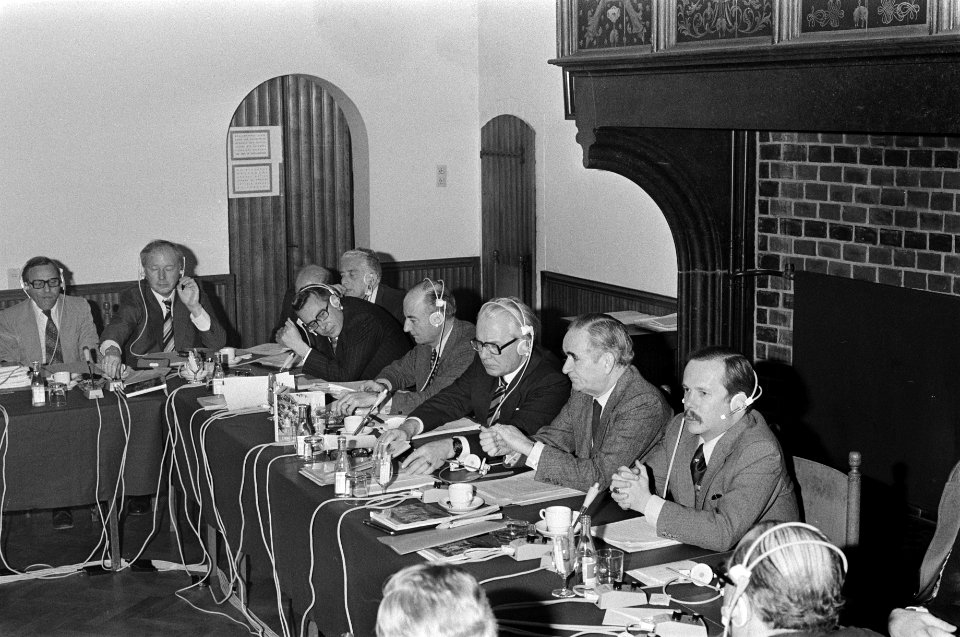 Congres Europese Unie Christen Democraten in Den Haag, Kruizinga, Halm, Arnaldo , Bestanddeelnr 927-7565