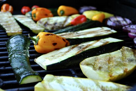 Bbq summer zucchini