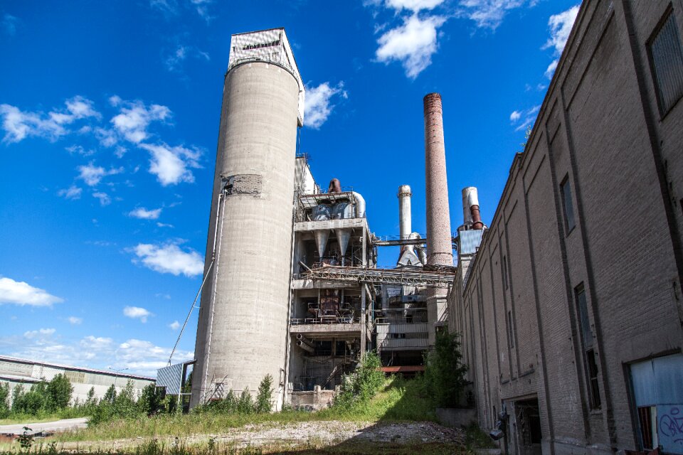 Building factory industrial