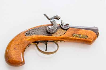 Weapon firearm antique photo