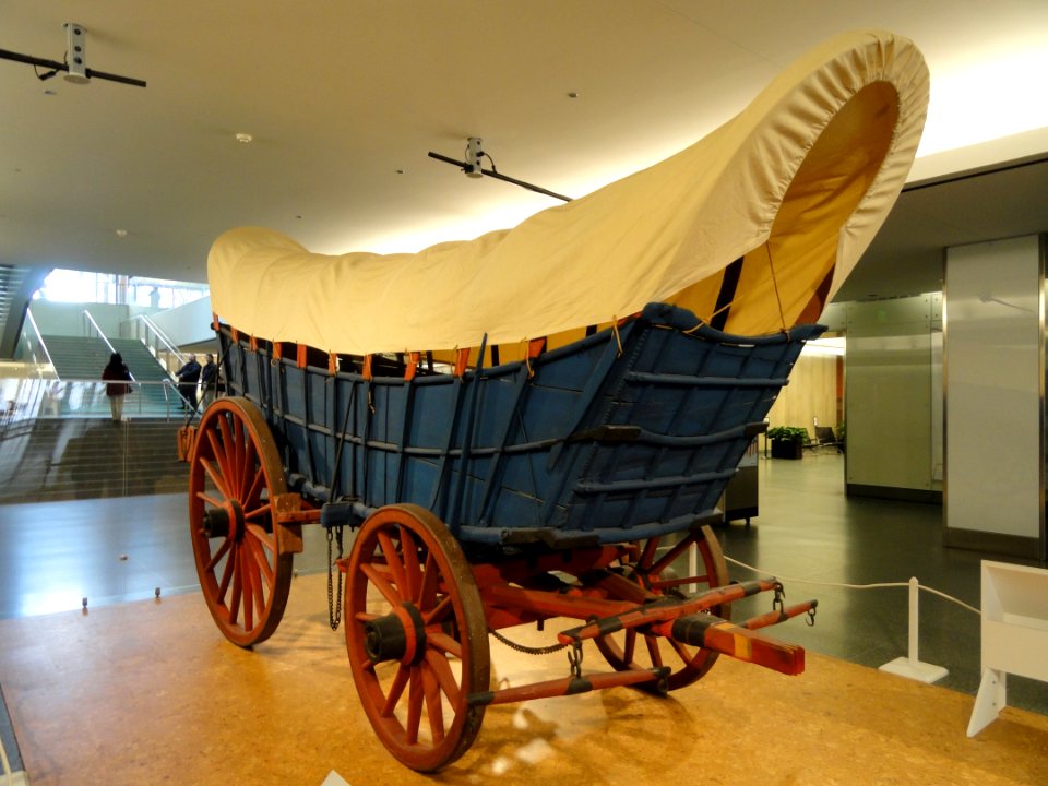 Conestoga Wagon, about 1840-1850 - National Museum of American History - DSC06101