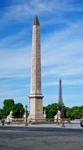 Concorde obelisque tour Eiffel photo