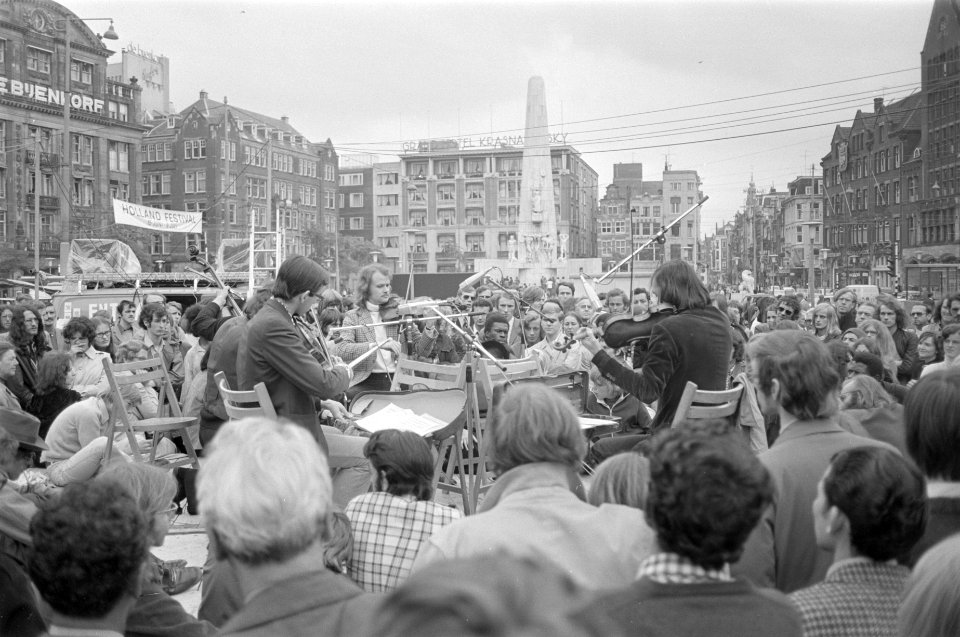 Concert met o.a. Godfried Hoogeveen (cello), Christiaan Bor (viool) en Dick Bor , Bestanddeelnr 924-6702