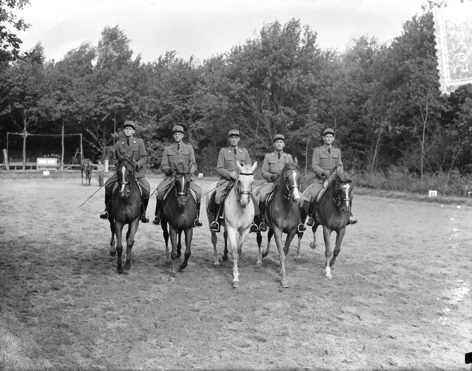 Concours Hippique Rotterdam, Quadrille rijden, Bestanddeelnr 905-9233