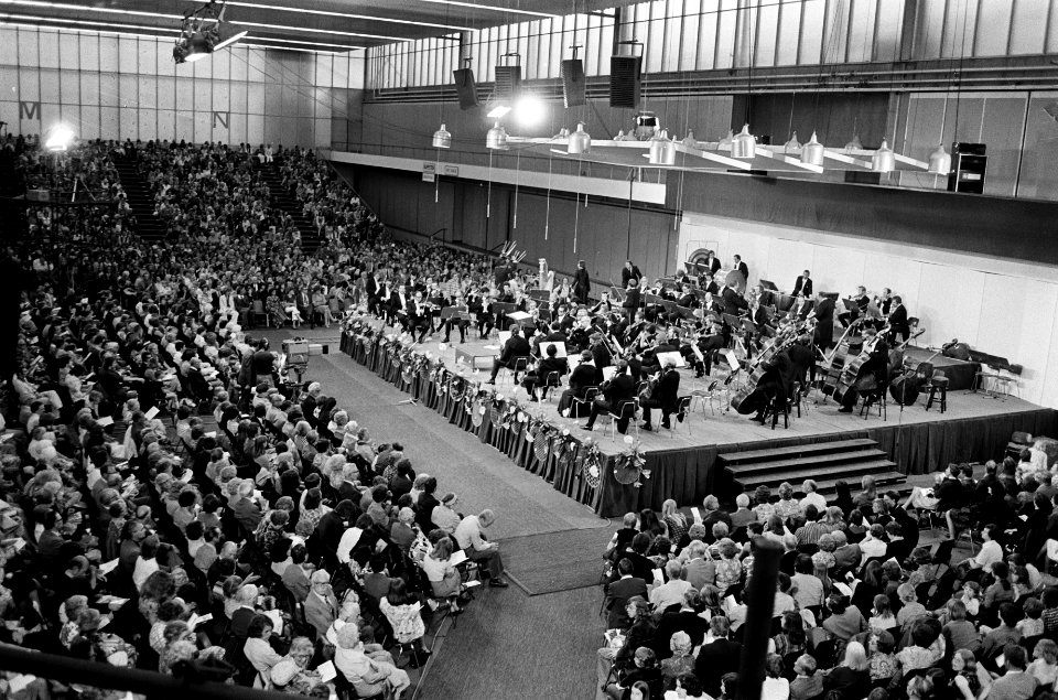 Concertgebouworkest tijdens de uitvoering, Bestanddeelnr 927-9765