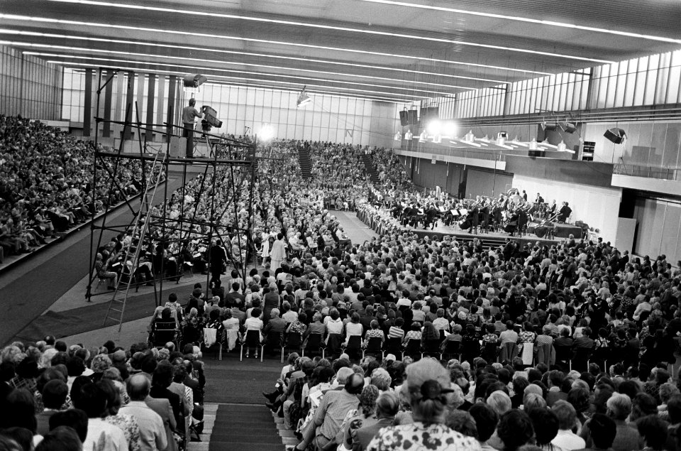 Concertgebouworkest tijdens de uitvoering, Bestanddeelnr 927-9766