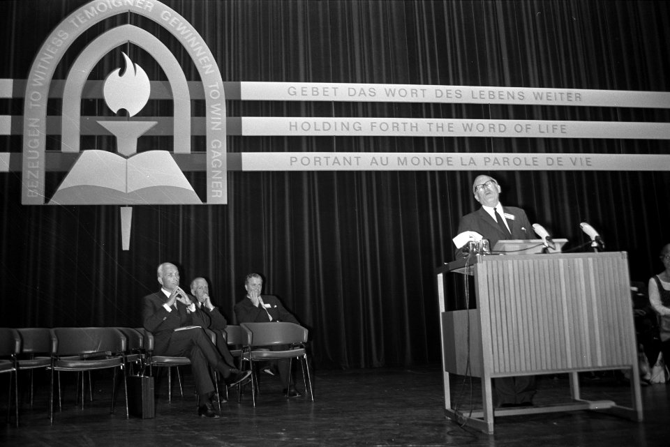 Congres Europese Evangelische Alliantie in RAI, Amsterdam, Bestanddeelnr 924-8638
