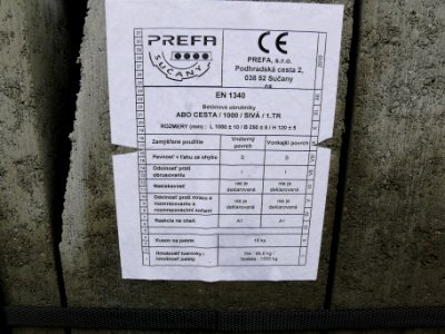 Concrete Curbs - PREFA Sučany - Slovakia 06