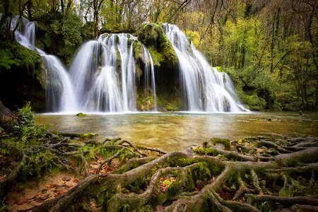 Nature waterfalls landscapes