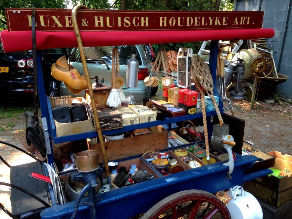 Compascumer Dagen 2018 marskramerwagen - 2