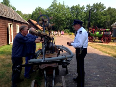 Compascumer Dagen 2018 politieagent en brandweer