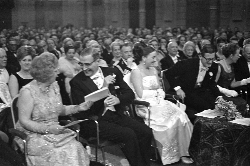 Concert voor bruidspaar in concertgebouw te Amsterdam, Bestanddeelnr 919-9015