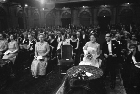 Concert voor prinses Margriet en mr. Pieter van Vollenhoven in het concertgebouw, Bestanddeelnr 919-9019