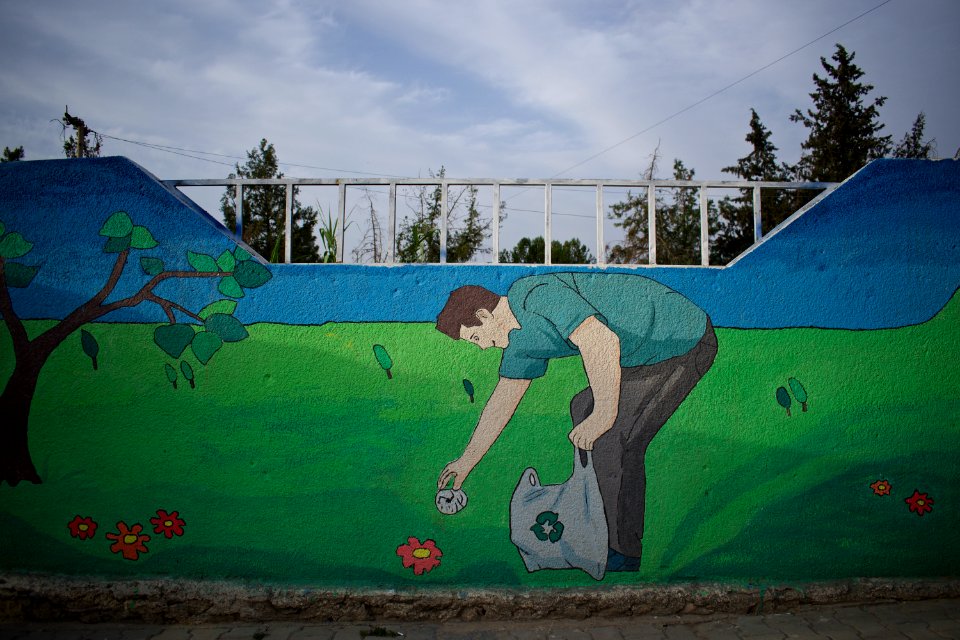 Community mural in Bardarash in Duhok Governorate 03