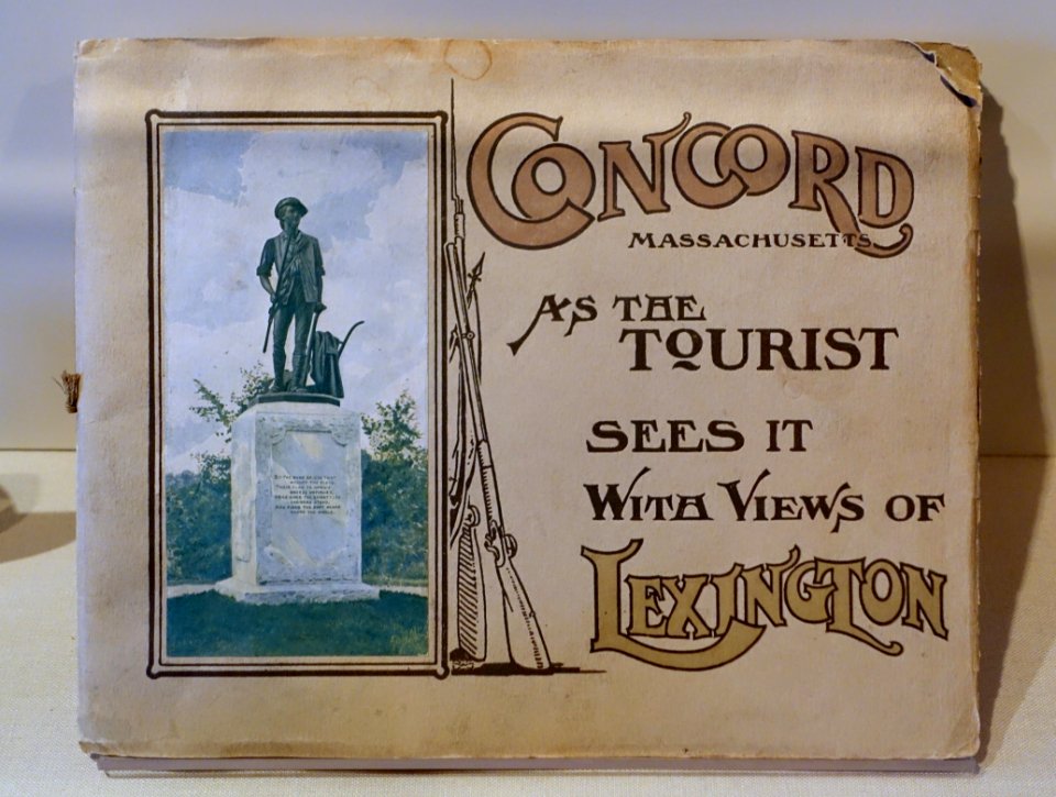 Concord, Massachusetts, As the Tourist Sees it, with Views of Lexington, photographs by E. F. Worcester, The Worcester Press, Boston, 1908 - Concord Museum - Concord, MA - DSC05661