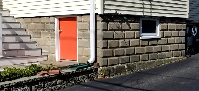 Concrete blocks - Arlington, MA - 01