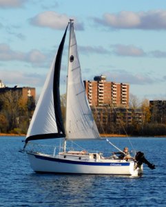 Compac 19 sailboat Restless 0069